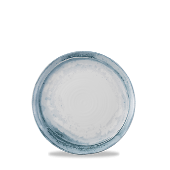 Dudson Finca Limestone organisch coupebord 29 cm – kalksteenbeige porseleinen bord voor fine dining