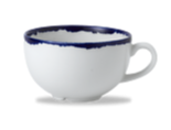 Dudson Harvest Ink cappuccinokop 340 ml – inktzwarte porseleinen kop voor koffiebars