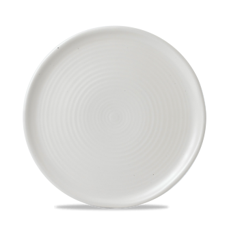 Dudson Evo Pearl plat bord 25,2 cm – parelwit porseleinen plat bord voor de horeca