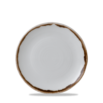 Dudson Harvest Natural organisch coupebord 29,5 cm – naturel porseleinen bord voor de horeca