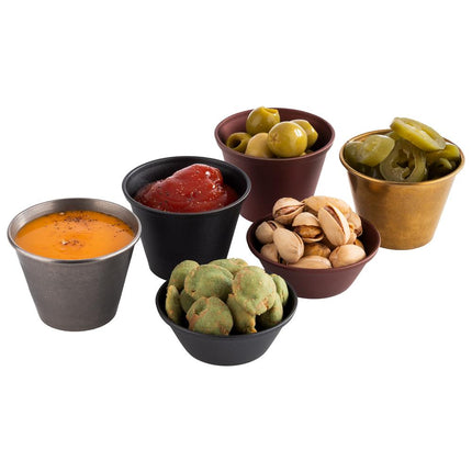 APS sausschaaltjes set – dipbakjes voor borrelhapjes en buffetpresentatie