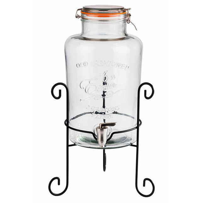 APS drankdispenser Ø 27 cm 7 liter – sapdispenser met tapkraan voor buffet en events