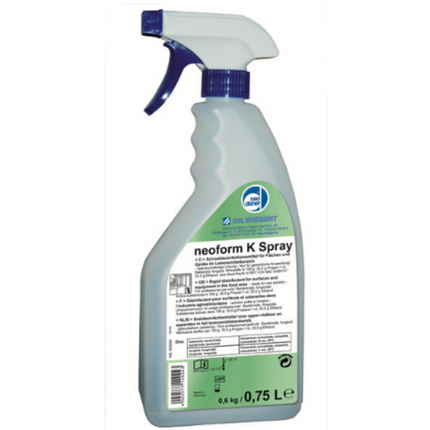 Dr. Weigert Hospitality Dishwashing Detergents. Dr. Weigert | Neoform K-spray (12 x 750ml)