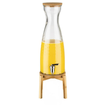 APS Fresh Wood dispenser h 56,5 cm – drankdispenser voor ontbijtbuffet en catering