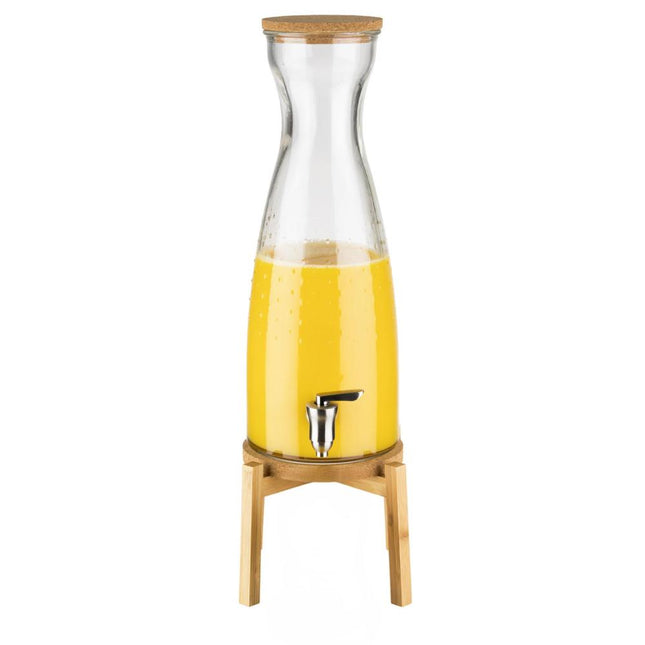 APS Fresh Wood dispenser h 56,5 cm – drankdispenser voor ontbijtbuffet en catering