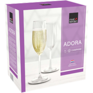 Royal Leerdam Adora champagne 210 ml – stijlvol flute voor bubbels in de horeca