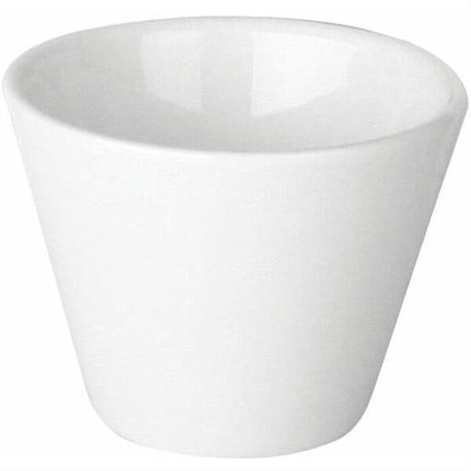 APS Basics kom 9 cm - wit porseleinen schaaltje voor sauzen en dips