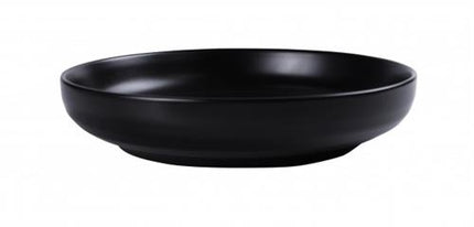 APS Ming kom zwart 20 cm - grote keramische serveerkom voor restaurants