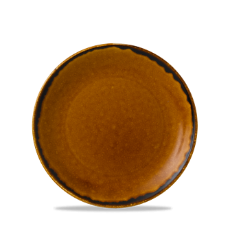 Dudson Harvest Brown coupebord 16,5 cm – bruin porseleinen coupebord voor de horeca