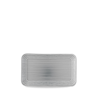 DISCONTINUED Harvest Grey Plate 27x16cm 12/box