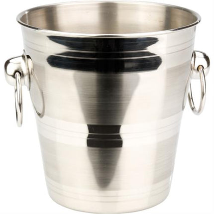 APS mini ijsemmer met ringen 14,5 cm - kleine koelemmer voor de bar