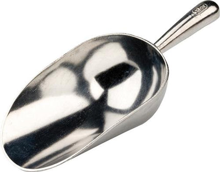 APS ijsschep aluminium medium 22 x 8,5 cm - schep voor ijsblokjes in de bar