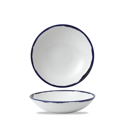 Dudson Harvest Ink coupekom 18,2 cm – inktzwarte porseleinen coupekom voor de horeca
