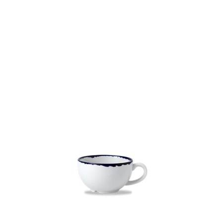 Dudson Harvest Ink cappuccinokop 227 ml – inktzwarte porseleinen kop voor de horeca
