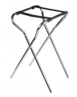APS dienbladstandaard chroom 56 x 38 cm - klapstandaard voor serveerbladen