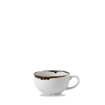 Dudson Harvest Natural cappuccinokop 227 ml – naturel porseleinen kop voor de horeca