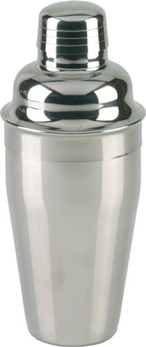 APS cocktailshaker gepolijst 3-delig 550 ml - klassieke shaker voor de bar