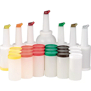 APS Store n Pour barservice pakket 25 delig - complete set opslagflessen voor de bar