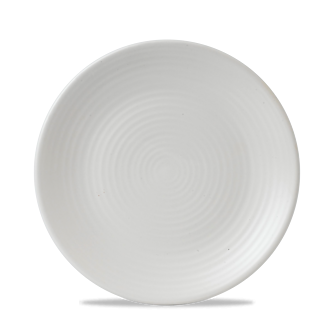 Dudson Evo Pearl coupebord 22,9 cm – parelwit porseleinen coupebord voor fine dining