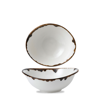 Dudson Harvest Natural diepe kom 19,9x16,8 cm – naturel porseleinen kom voor restaurants