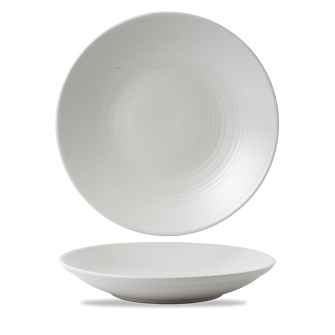 Dudson Evo Pearl diep bord 29,3 cm – parelwit porseleinen bord voor fine dining