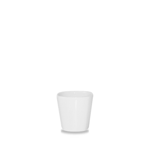 Churchill Bit On The Side dipschaaltje 59 ml – wit porseleinen schaaltje voor sauzen en dips