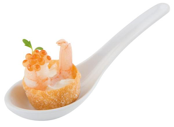 Party spoon -HONG KONG- 13,5 x 4,5 cm, h: 4,5 cm