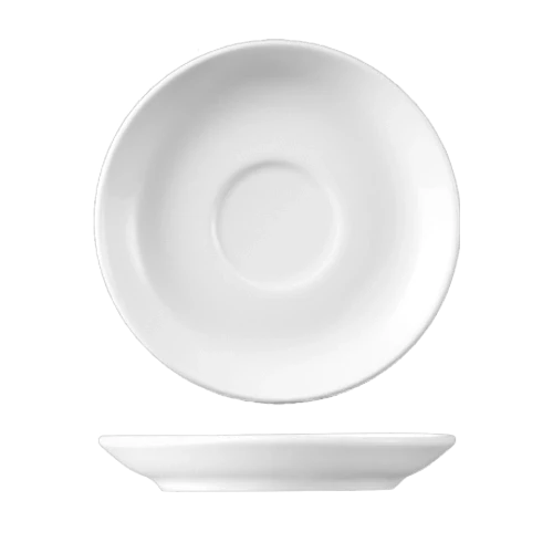 Langenthal Isabelle ronde schotel Ø 14 cm – porseleinen onderschotel voor koffie
