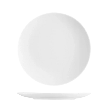Langenthal Isabelle bord vlak Ø 21 cm – wit porseleinen dessertbord voor de horeca