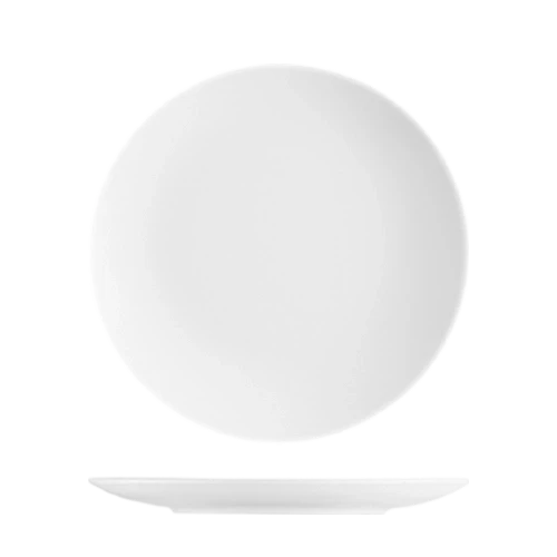Langenthal Isabelle bord vlak Ø 21 cm – wit porseleinen dessertbord voor de horeca