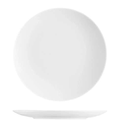 Langenthal Isabelle bord vlak Ø 27 cm – wit porseleinen bord voor fine dining