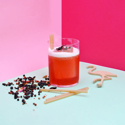 Les Nouvelles Pailles mini rietjes 14/6 – korte composteerbare rietjes voor shortdrinks en bar