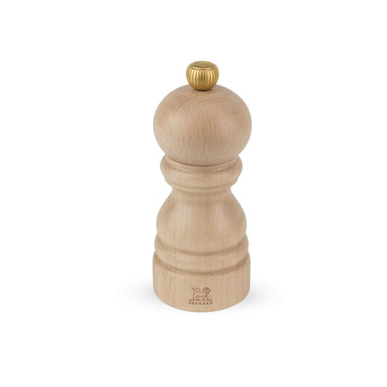 Peugeot Paris zoutmolen naturel 12 cm – beukenhouten zoutmolen voor restaurant en keuken
