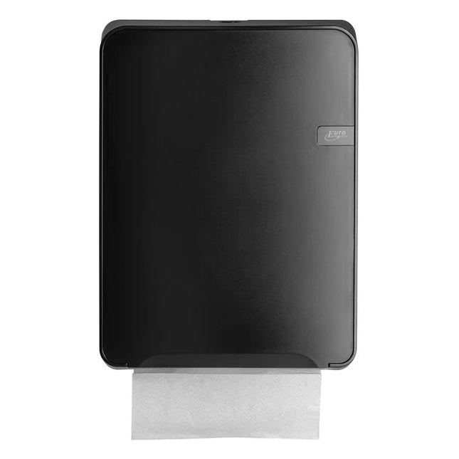 Non Food Company Hygiene Products Quartz Black | Folded towel dispenser for C-fold and Multifold