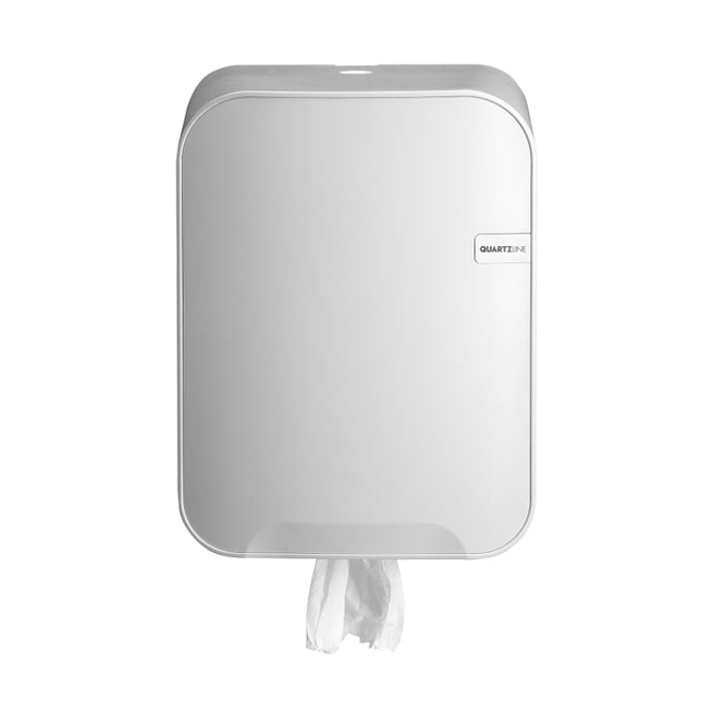 Non-Food Company Hygiene Products Quartz White | Midi Dispenser for Midi Centrefeed Paper Roll