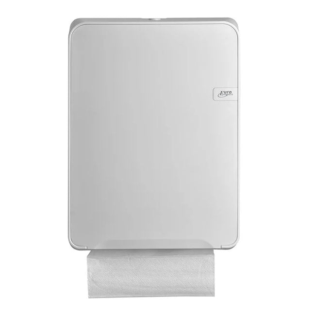 Non Food Company Hygiene Products Quartz White | Paper Hand Towel Dispenser for C-fold and Multifold