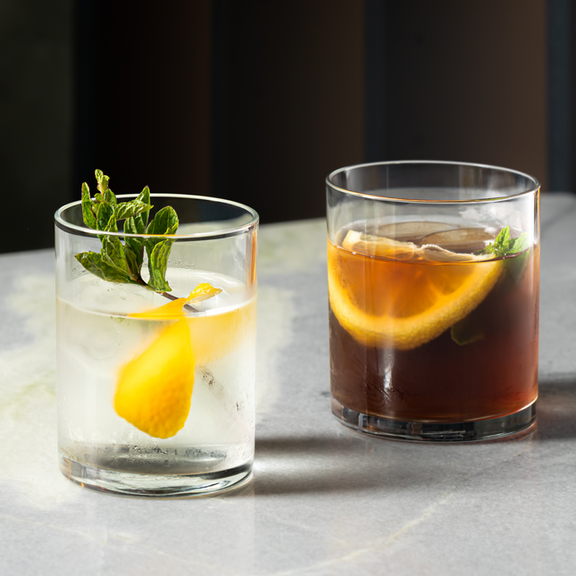 Onis Upright D.O.F. 335 ml – robuust whiskyglas voor cocktails on the rocks in de bar