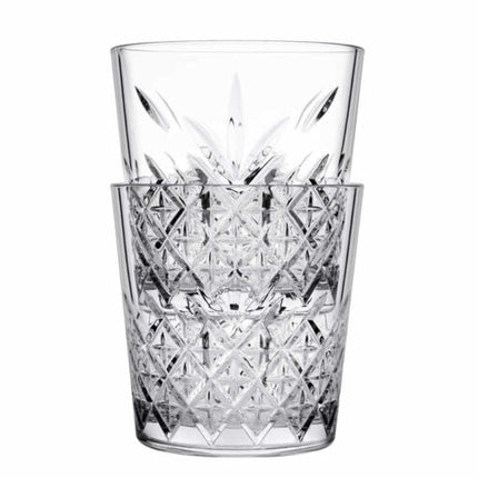 Pasabahce Timeless stapelbare tumbler 355 ml – stapelbaar drinkglas voor restaurants
