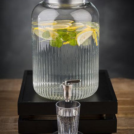 APS drankdispenser 7 l detail – tapkraan voor water en sap op het ontbijtbuffet