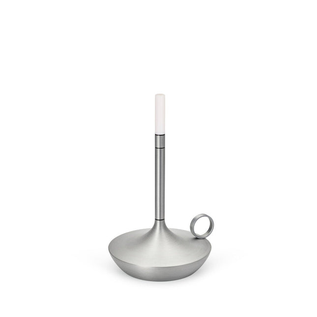 Wick S PRO Aluminium tafellamp – aluminium sfeerlamp op accu voor restaurant