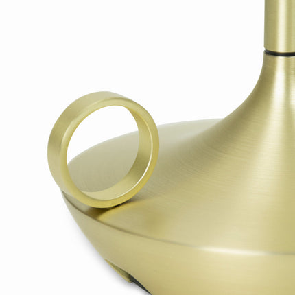 Wick S PRO Brass – detail van de messing behuizing van de compacte horecalamp