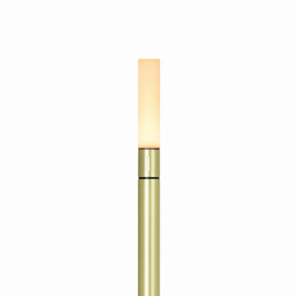 Wick S PRO Brass tafellamp – kleine messing sfeerlamp op accu voor horecatafels