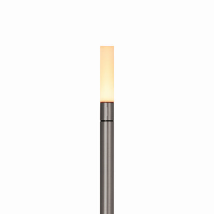 Wick S PRO Graphite tafellamp – donkergrijze sfeerlamp op accu voor de horeca