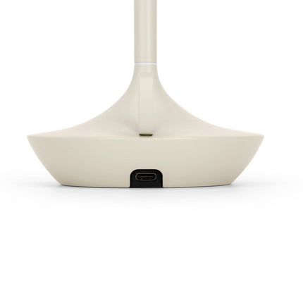 Wick S PRO Mist Gray – detail van de mistgrijze behuizing van de compacte lamp