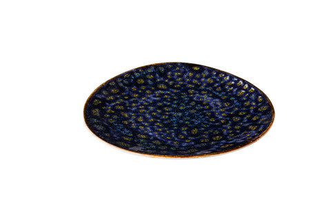 Jersey bord driehoek blauw 21 cm 6/box