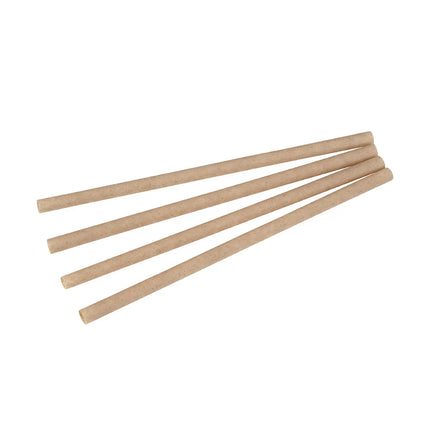 EQUO suikerrietrietjes 8x200mm – composteerbare smoothie rietjes voor de horeca.

