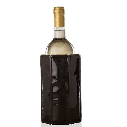 APS Active Cooler wijnkoeler zwart – koelsleeve voor wijn- en champagneflessen