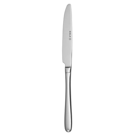 Sola Fleurie tafelmesser van 23,8 cm, gemaakt van hoogwaardig roestvrij staal, perfect voor horeca en luxe tafeldekking.