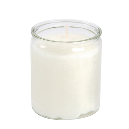 Bolsius Star Light transparante glaskaars – 50 uur brandduur, doos van 30 voor de horeca